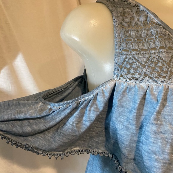 True Craft Bohemian Cold Shoulder Top❗️NWT❗️ - Picture 2 of 5
